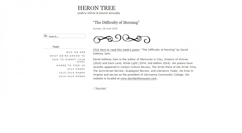 Difficulty - Heron Tree