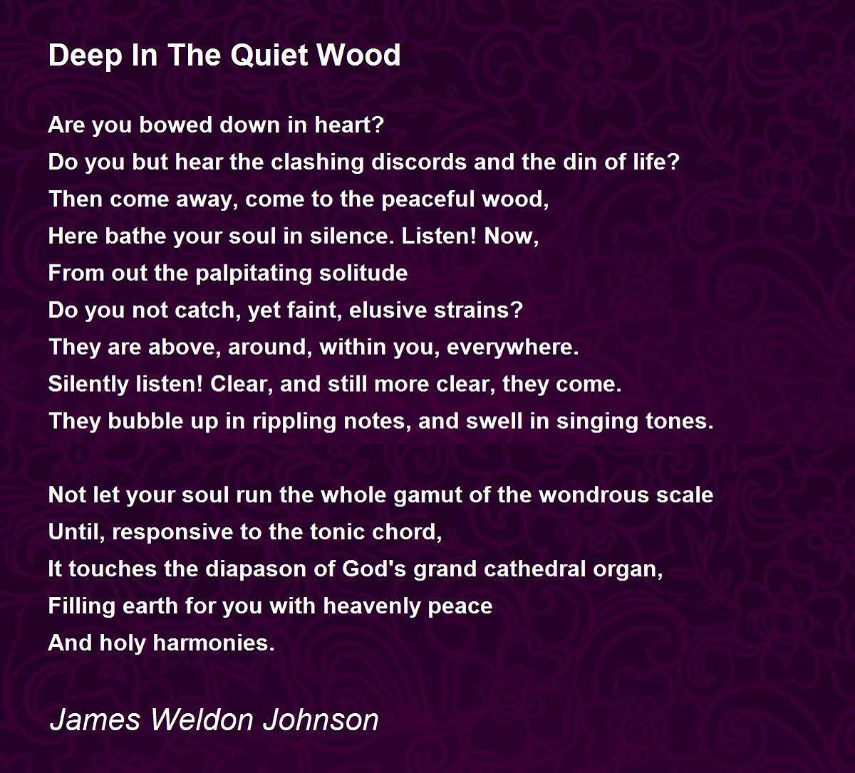 African American poet James Weldon Johnson