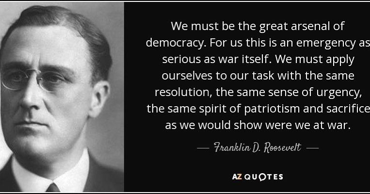 Still relevant words from FDR