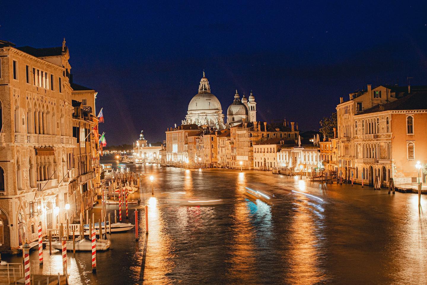 Venice at night by Kai Dewitt