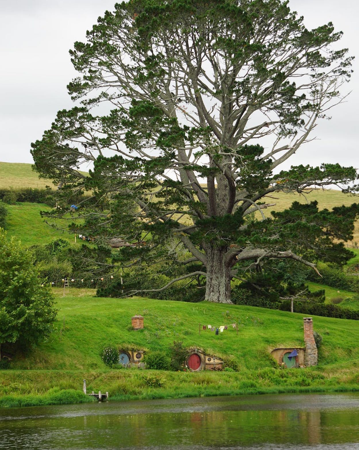 Hinuera, Waikato, New ZealandHobbiton Movie Set by Samet Kasik