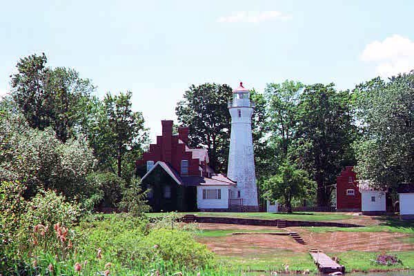 My photo of the Port Sanilac Lighthouse in Michigan