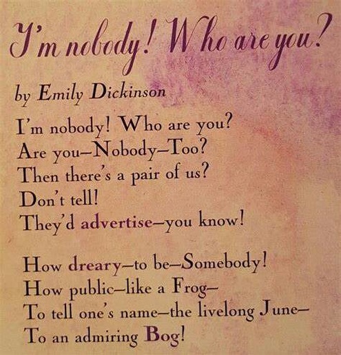 A favorite Emily Dickinson poem