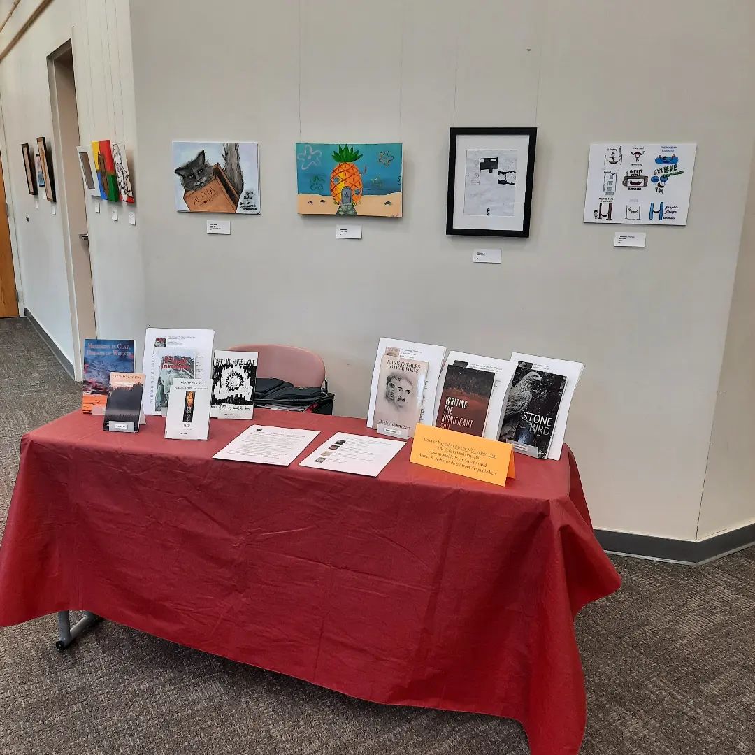 Set up at the Salem Church branch of the Central Rappahannock Regional Library. Stop by and visit.