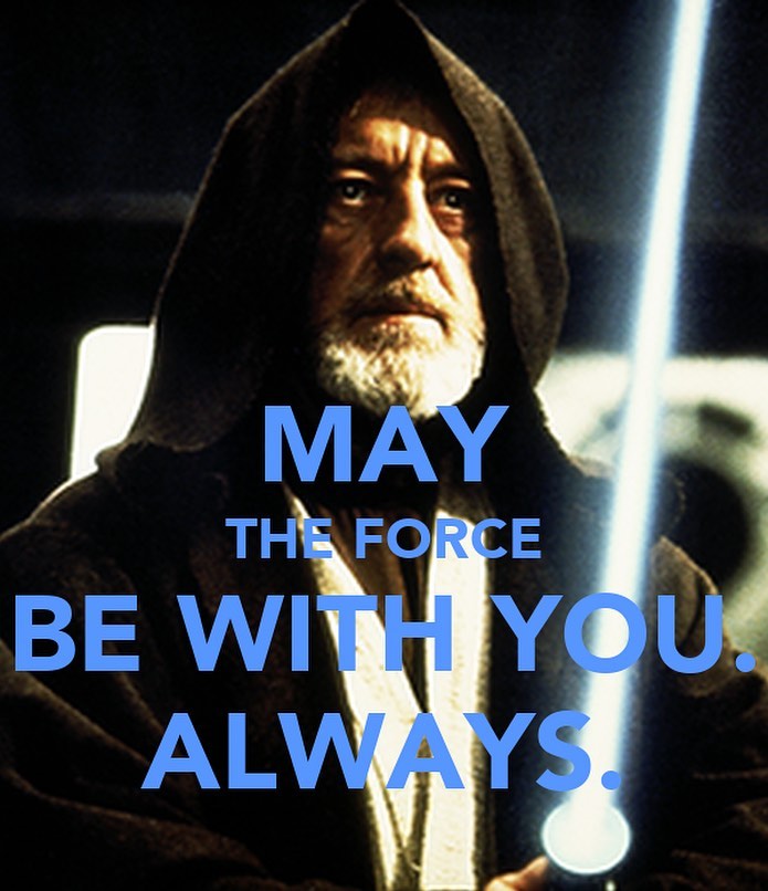 May the fourth be with you