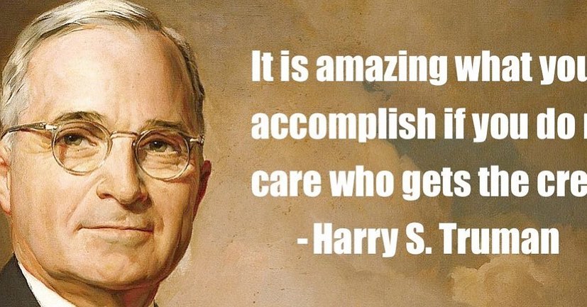 Truman on getting things done