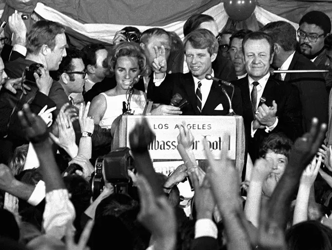 55 years ago Bobby Kennedy made his last speech before being assassinated