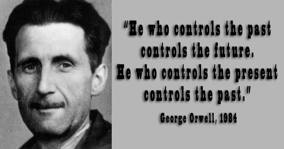 Orwell on rewriting history