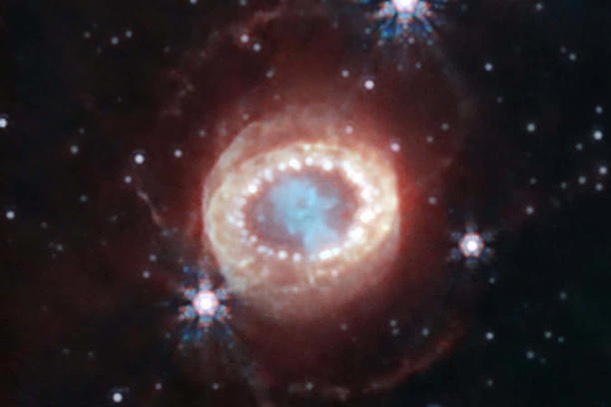 Supernova 1987A, as seen by the James Webb Space Telescope