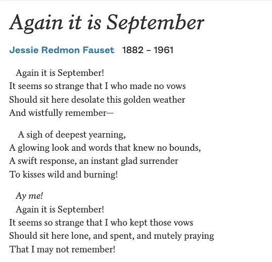 September poem 9